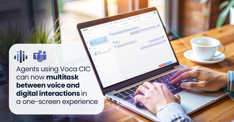 How AudioCodes Voca CIC Turns Microsoft Teams into an Omnichannel Contact Center