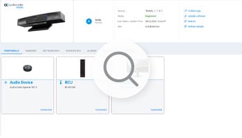 Device Manager - RXV80 Meeting Room Peripherals Details