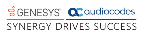 Genesys and AudioCodes - Synergy Drives Success