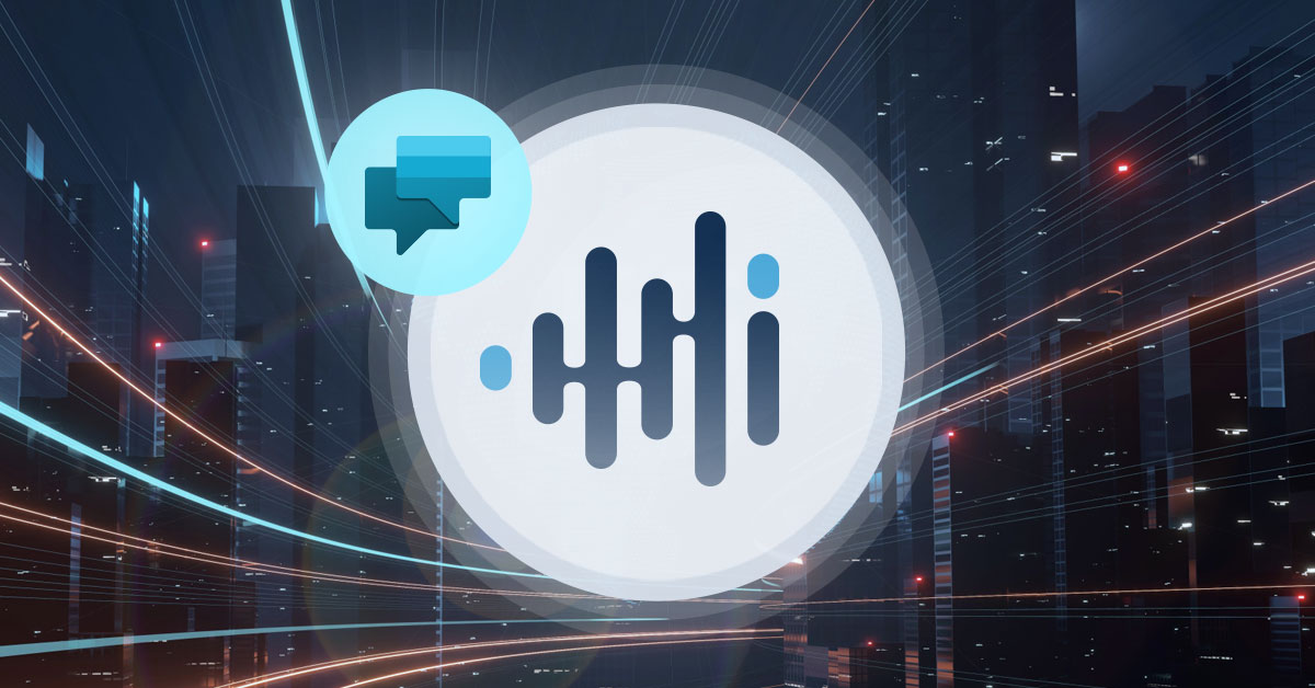Get Your Microsoft Power Virtual Agents Chatbots Talking with AudioCodes VoiceAI Connect Cloud