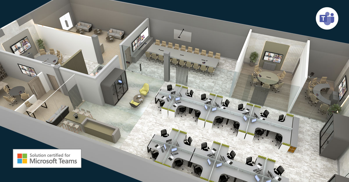 How to Choose Meeting Room Solutions for Every Space in the Hybrid Workplace