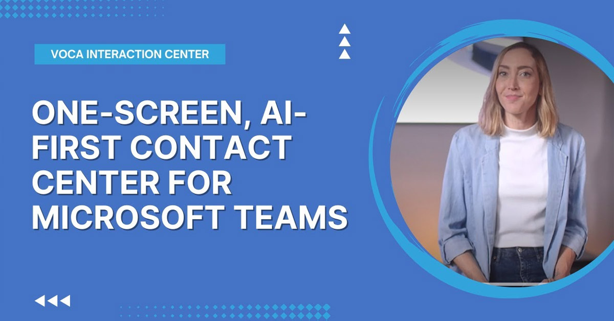 Video Blog ▶ Can I Integrate a Contact Center App with Microsoft Teams?
